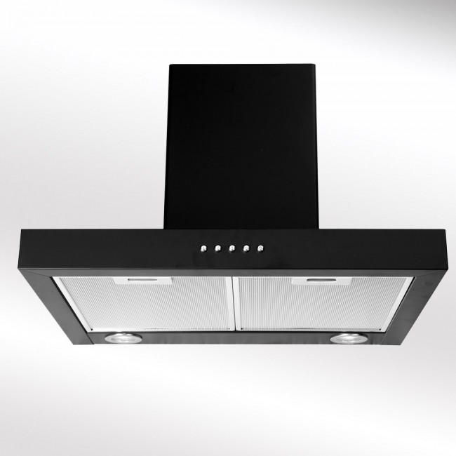 60cm Black Kitchen Cooker Hood Extractor